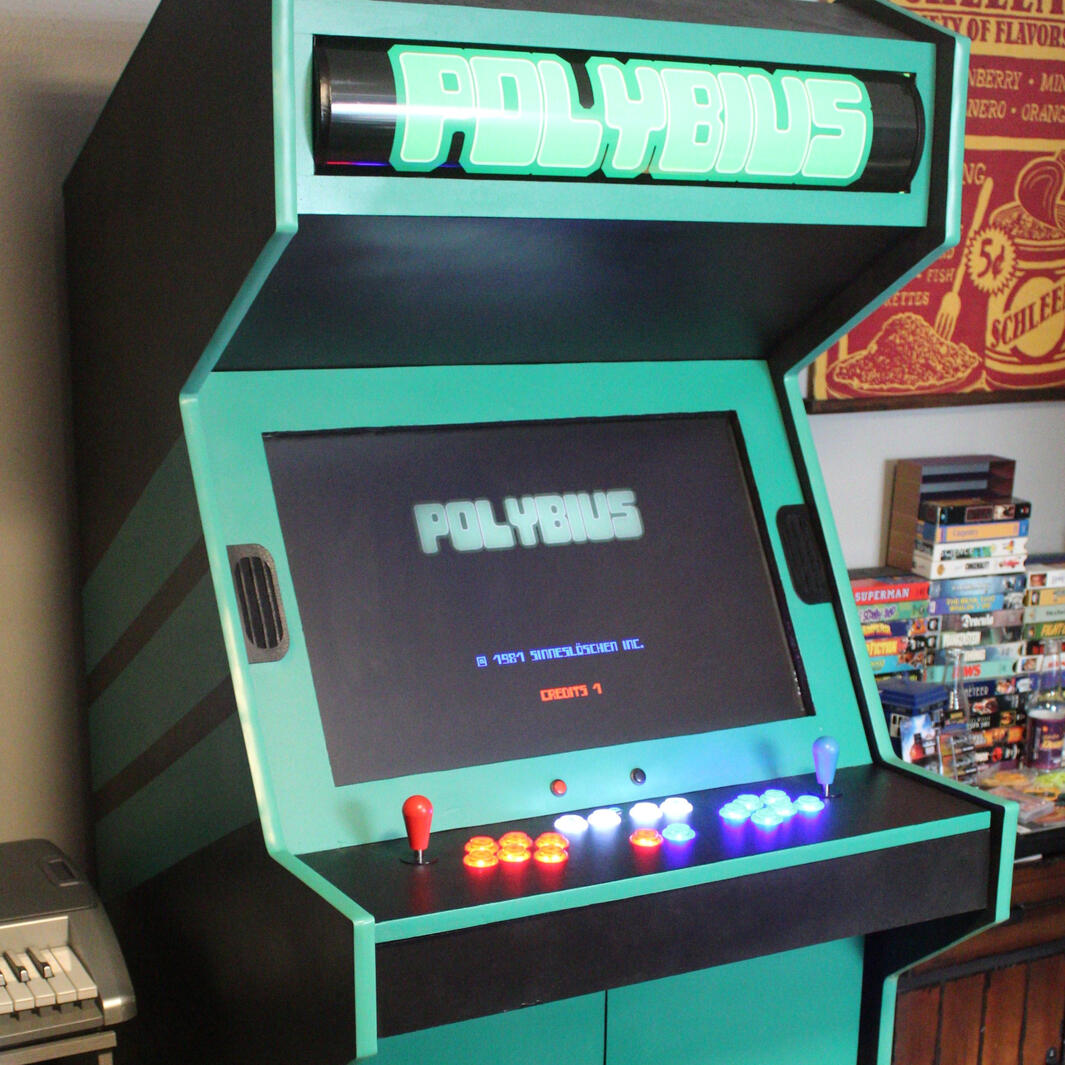Polybius Arcade Cabinet